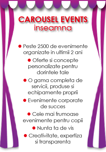 Carousel Events inseamna